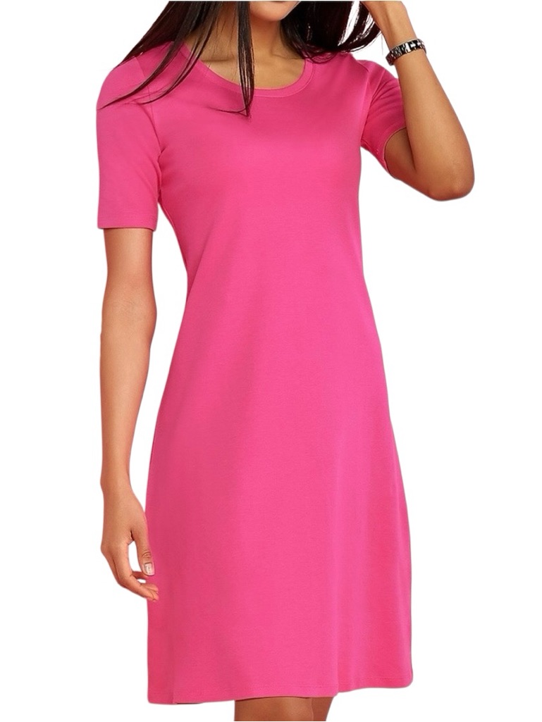 Isaac Mizrahi Elbow Sleeve Dress, Euc
